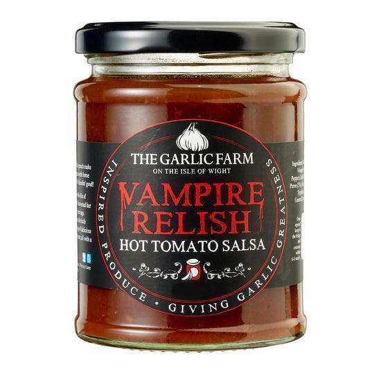 The Garlic Farm Vampire's Relish - Hot Tomato Salsa (275g) - LemonSalt