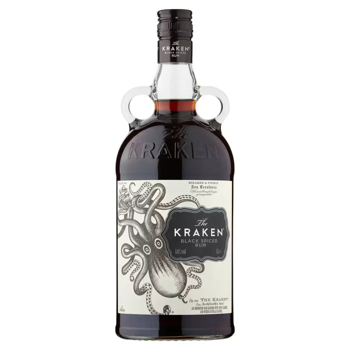 The Kraken Black Spiced Rum (1L) - LemonSalt