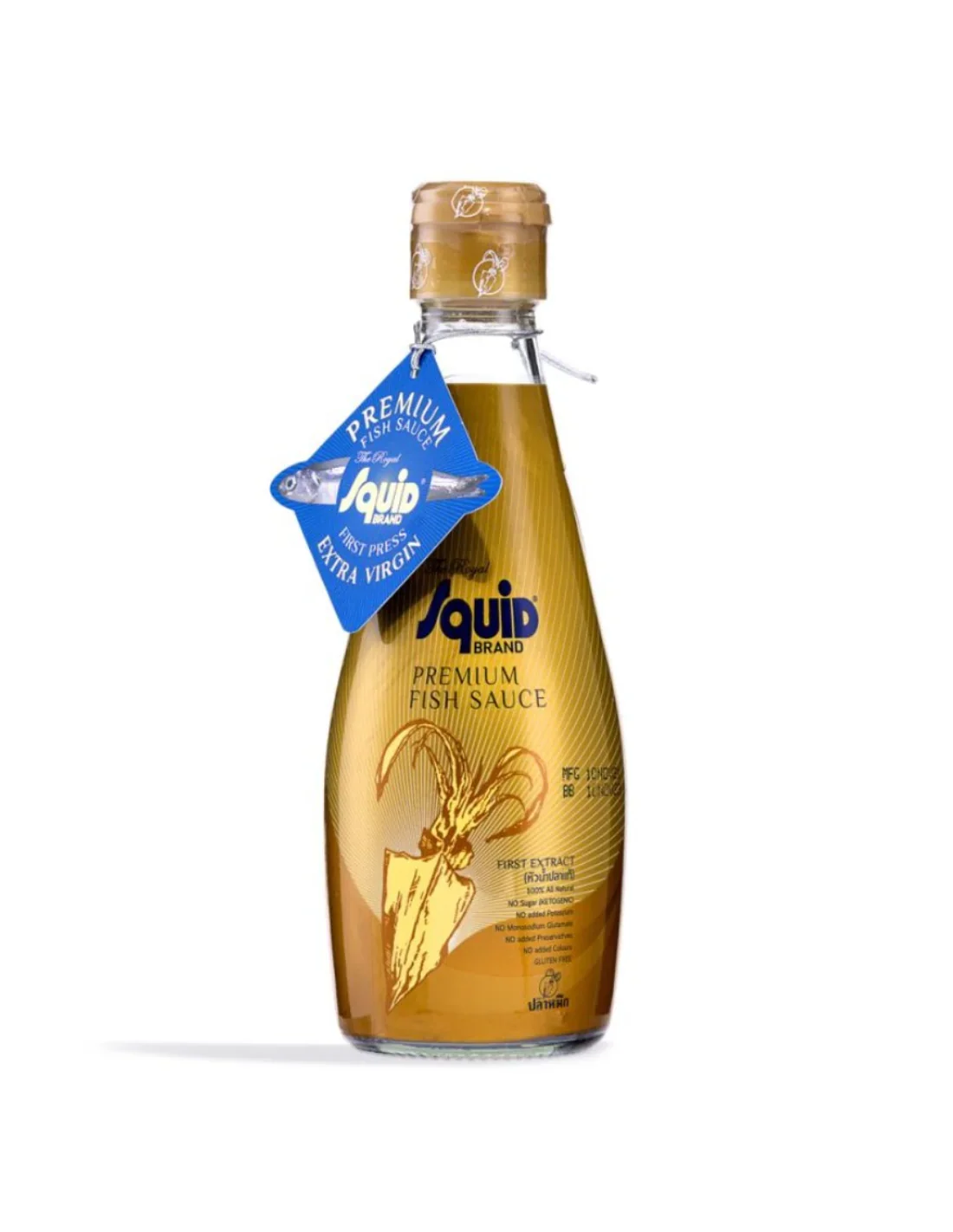 The Royal Squid Brand Premium Fish Sauce (300ml) - LemonSalt