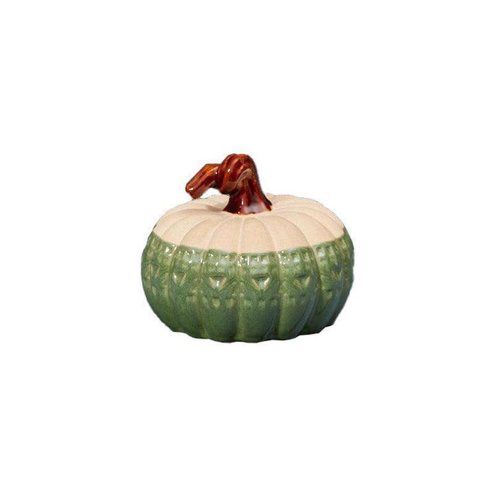 The Satchville Gift Co. - Ceramic Pumpkin Green (16cm)