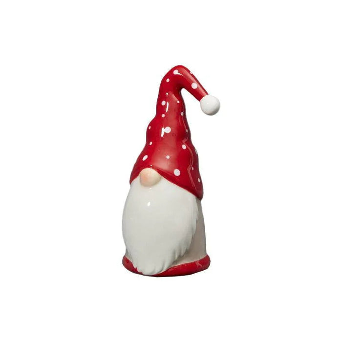 The Satchville Gift Co. - Ceramic Santa Red (12cm)