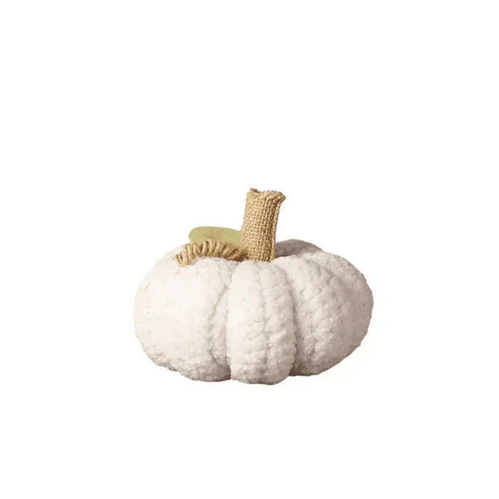 The Satchville Gift Co. - Cream Fabric Pumpkin (13cm)