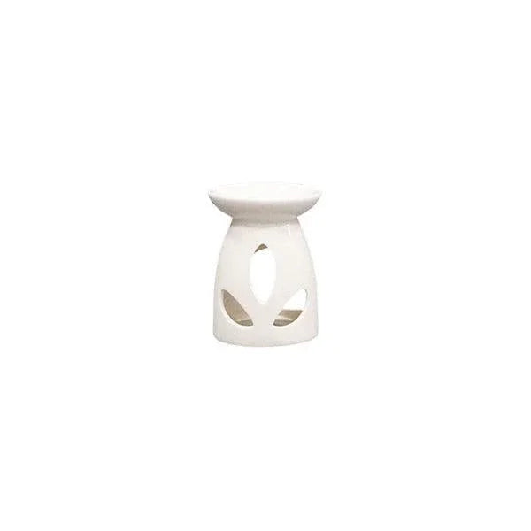 The Satchville Gift Co. - White Ceramic Wax/Oil Burner