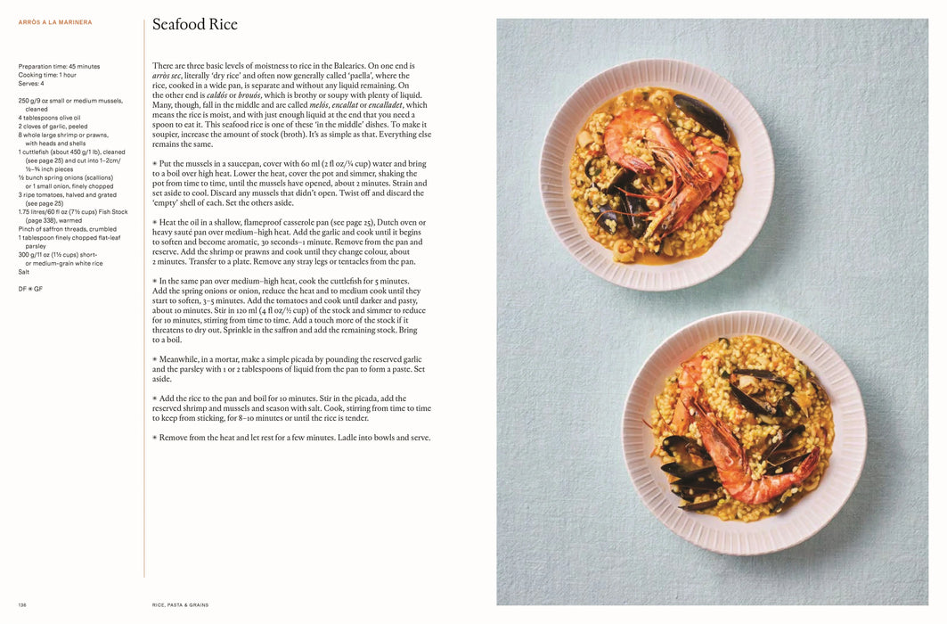 The Spanish Mediterranean Islands Cookbook by Jeff Koehler (HB) - LemonSalt