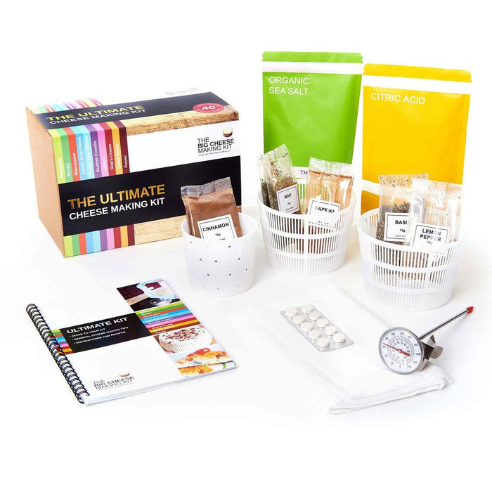 The Ultimate Cheese Making Kit (920g) | {{ collection.title }}