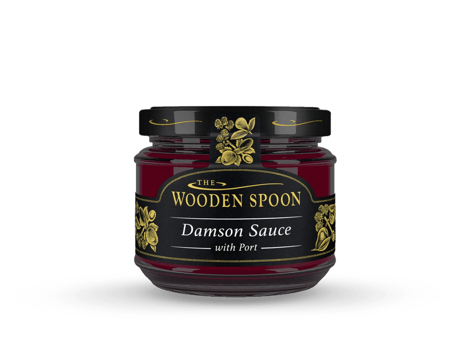 The Wooden Spoon - Damson Sauce with Port (210g) | {{ collection.title }}