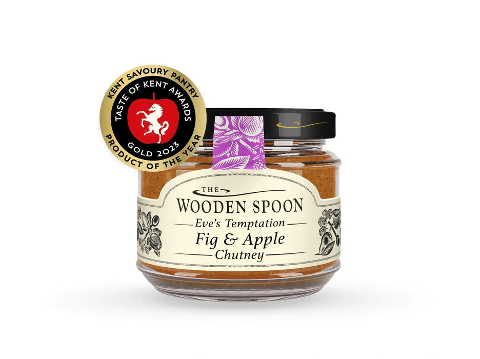 The Wooden Spoon - Fig & Apple Chutney - Eve's Temptation (190g)