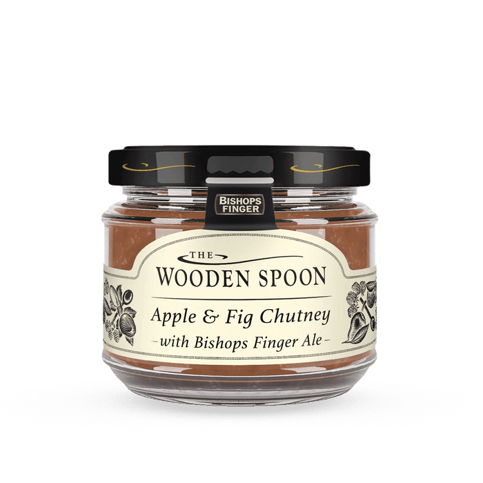 The Wooden Spoon - Fig and Apple Chutney with Bishops Finger Ale (190g) | {{ collection.title }}