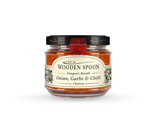 The Wooden Spoon - Onion, Garlic & Chilli Chutney - Dragon's Breath (190g) | {{ collection.title }}