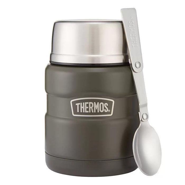 Thermos Food Flask 2 Pack 470ml in Red & Green Colour | {{ collection.title }}