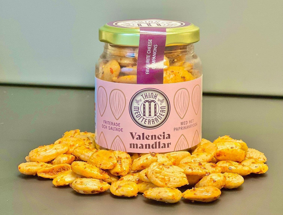 Think Mediterranean - Valencia Almonds with Paprika (125g) - LemonSalt