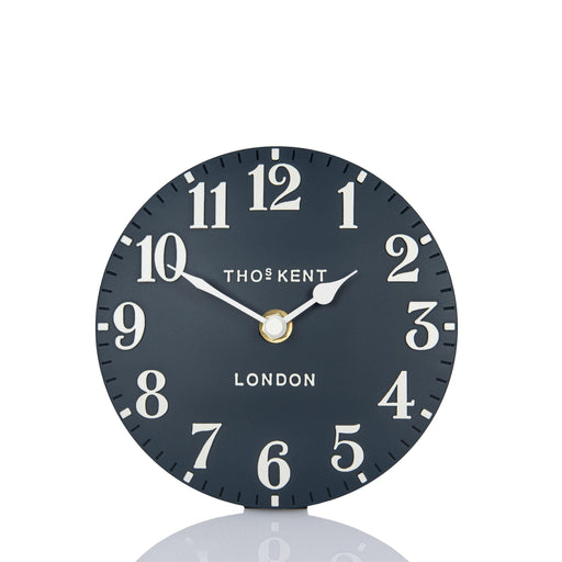 Thomas Kent Arabic Mantel Clock - Ink - 15cm | {{ collection.title }}
