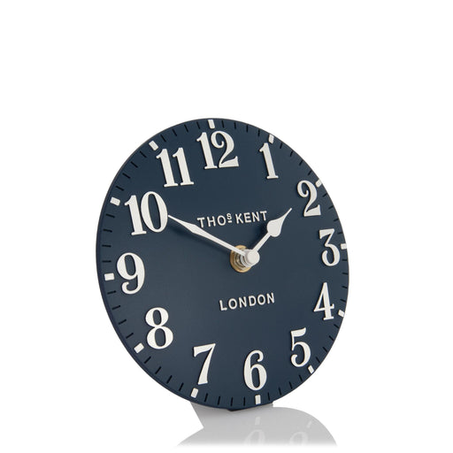 Thomas Kent Arabic Mantel Clock - Ink - 15cm - LemonSalt