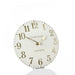 Thomas Kent Arabic Mantel Clock - Oatmeal - 15cm - LemonSalt