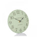 Thomas Kent Arabic Mantel Clock - Pearl Green (15cm) - LemonSalt