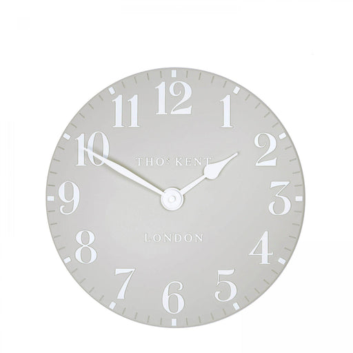 Thomas Kent Arabic Wall Clock - Dove Grey - 30cm | {{ collection.title }}