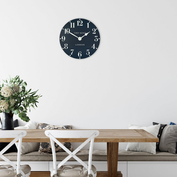 Thomas Kent Arabic Wall Clock - Ink - 30cm