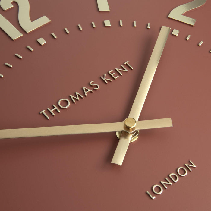 Thomas Kent Mulberry Wall Clock - Auburn - 30cm | {{ collection.title }}