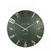 Thomas Kent Mulberry Wall Clock - Olive Green - 30cm - LemonSalt