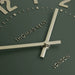 Thomas Kent Mulberry Wall Clock - Olive Green - 30cm - LemonSalt