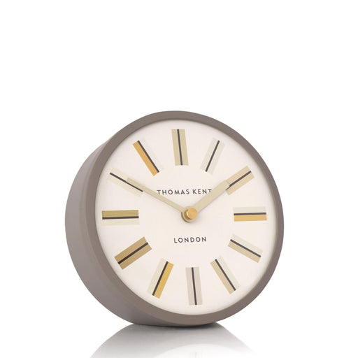 Thomas Kent Swift Clock in Dusty Taupe - LemonSalt
