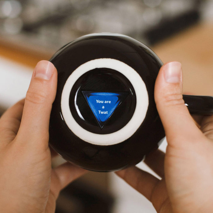 ThumbsUp! - Magic 8 Ball 'Rude' Mug