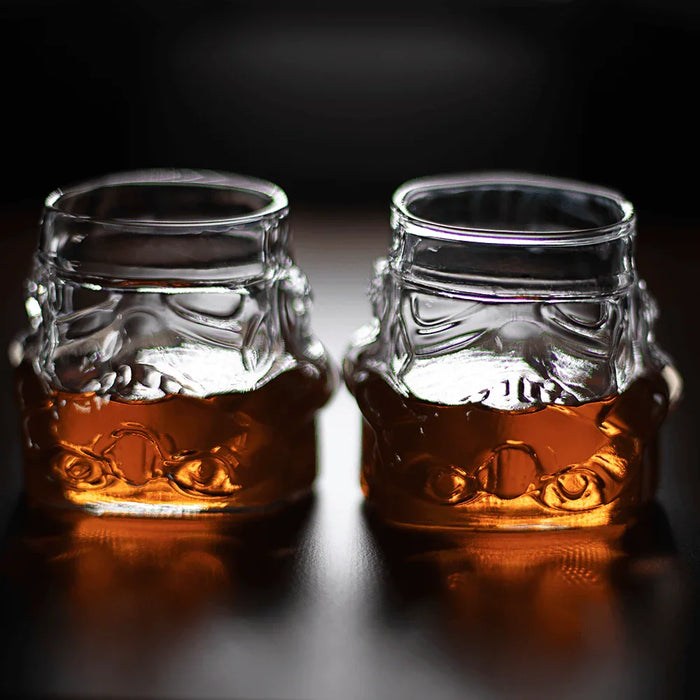 ThumbsUp! - Original Stormtrooper 3D Whisky Glass (Set of 2)