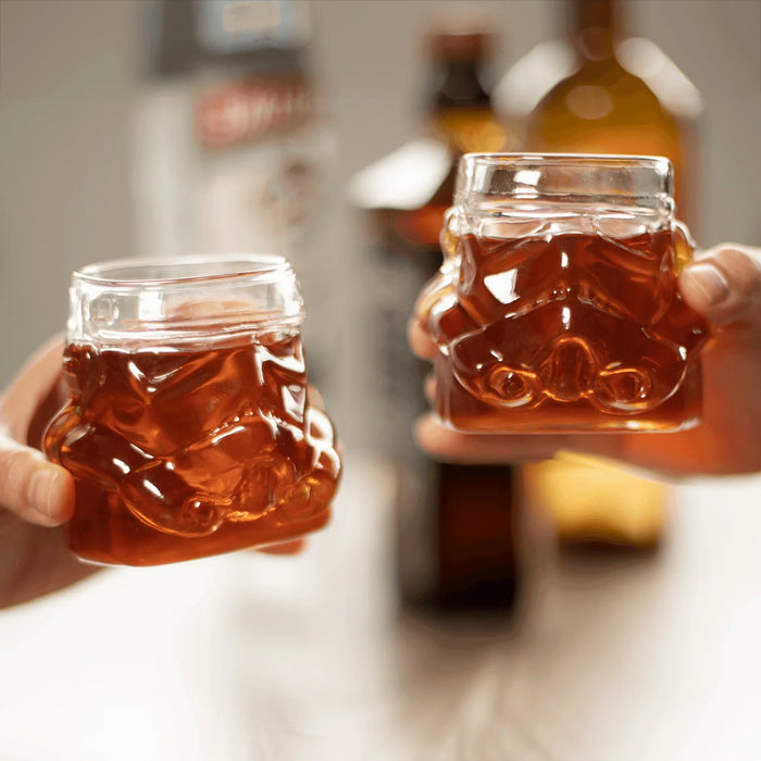ThumbsUp! - Original Stormtrooper 3D Whisky Glass (Set of 2)