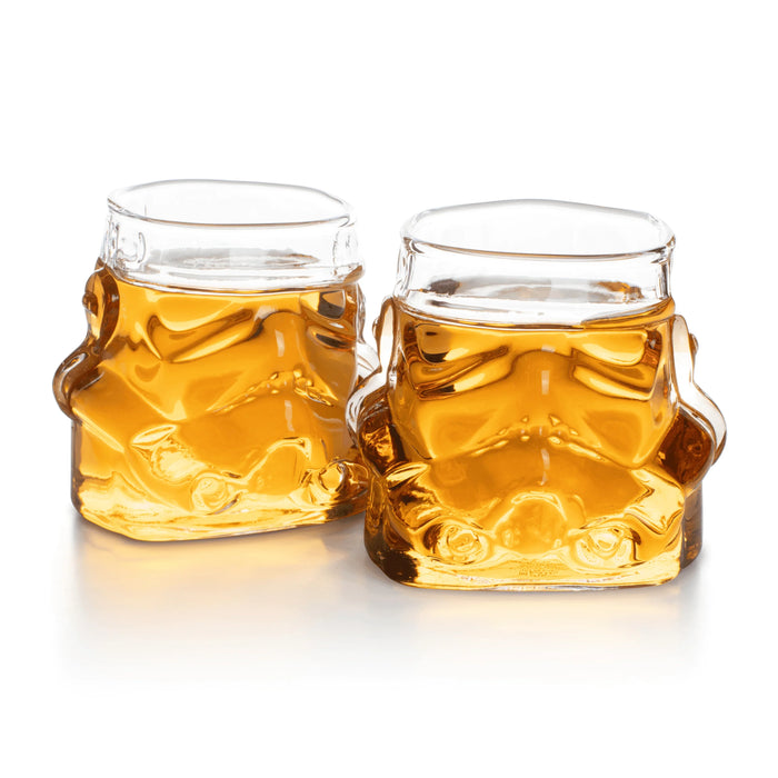 ThumbsUp! - Original Stormtrooper 3D Whisky Glass (Set of 2)