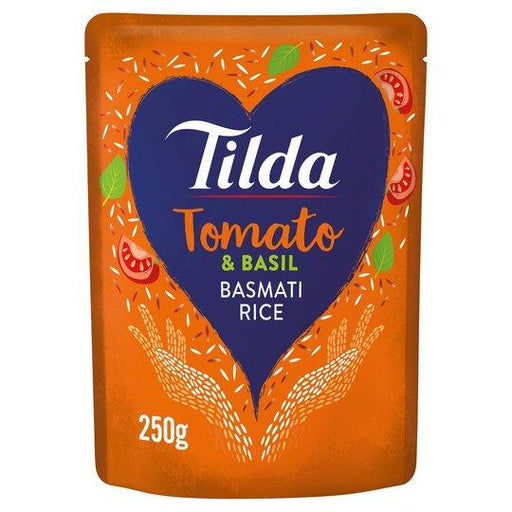 Tilda Tomato & Basil Basmati Rice (250g) | {{ collection.title }}