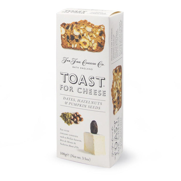 The Fine Cheese Co. Toast For Cheese With Dates, Hazelnuts & Pumpkin Seeds (100g)
