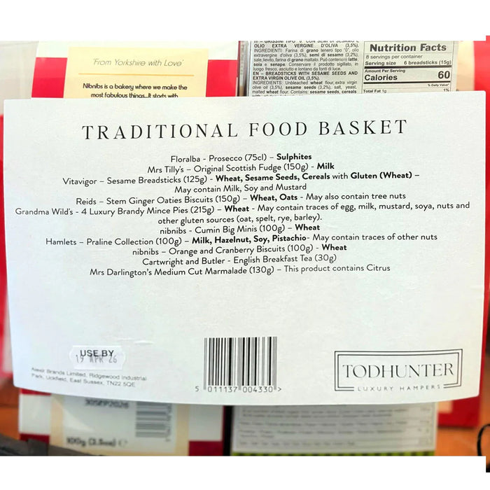 Todhunter Traditional Food Basket - LemonSalt