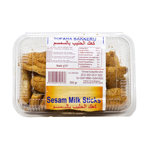 Tofaha Bakkerij Sesame Milk Sticks (350g) | {{ collection.title }}