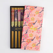 Tokyo Design Studio Chopstick Giftset - Sakura Patterns (5 Pairs)