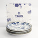 Tokyo Design Studio Flora Japonica Plate Giftset - 4pcs (16cm) - LemonSalt