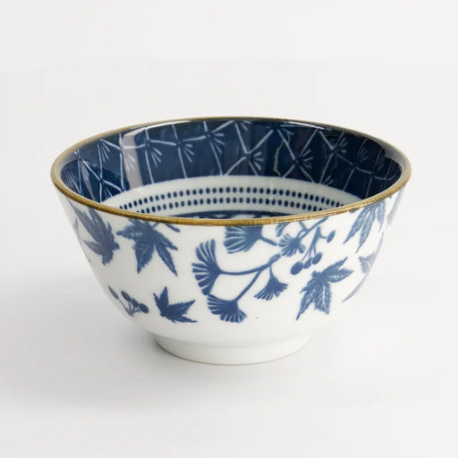 Tokyo Design Studio Flora Japonica Rice Bowl 12x6.4cm Gingko (300ml) - LemonSalt