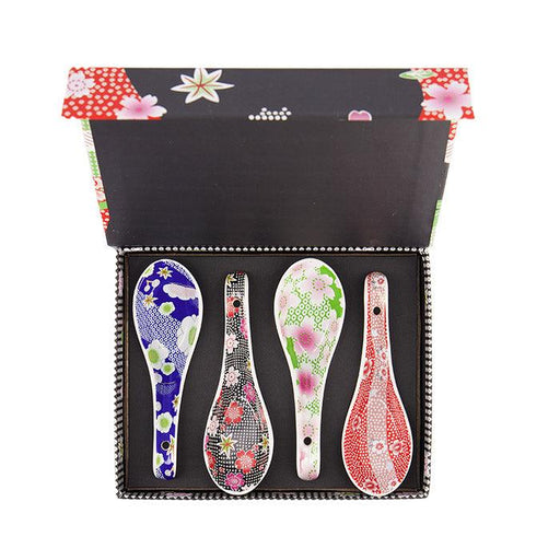 Tokyo Design Studio Kawaii Flower Soup Spoon Giftset (4pcs) | {{ collection.title }}