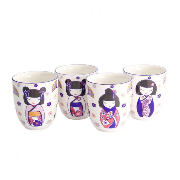 Tokyo Design Studio Kawaii Maiko Mug Giftset (4x170ml)
