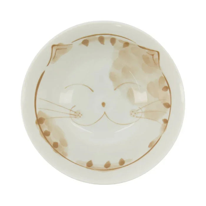 Tokyo Design Studio - Kawaii Tayo Bowl Fuku Cat Neko Pink (1000ml) - LemonSalt