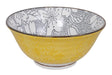 Tokyo Design Studio - Mixed Bowls Dot Sakura 14.8x6.8cm 500ml Black/Yellow - LemonSalt