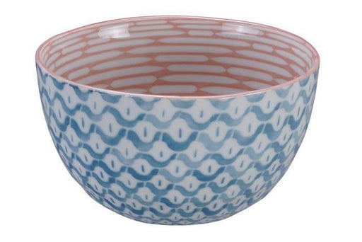 Tokyo Design Studio - Mixed Bowls Nenrin Pink/Medama Aqua 15x8.5cmh 750ml | {{ collection.title }}