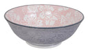 Tokyo Design Studio - Mixed Bowls Ramen Sakura 19.7x7cm 1000ml Red/Grey - LemonSalt