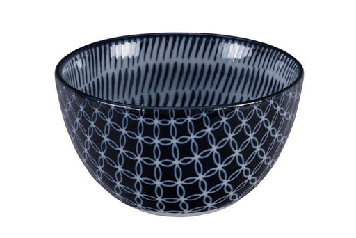 Tokyo Design Studio - Mixed Bowls Tochiri/Net 12.7x7cmh 500ml - LemonSalt