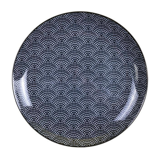 Tokyo Design Studio - Nippon Black Plate 25.7x3cm Dots | {{ collection.title }}