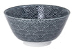 Tokyo Design Studio - Nippon Black Rice Bowl 12.6x6.4cm Dots - LemonSalt