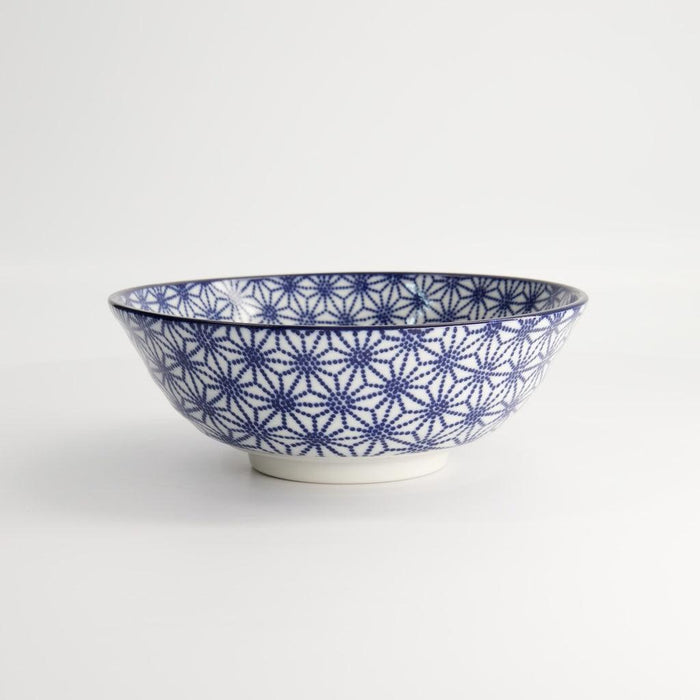 Tokyo Design Studio Nippon Blue Ramen Bowl - Star (21cm) - LemonSalt