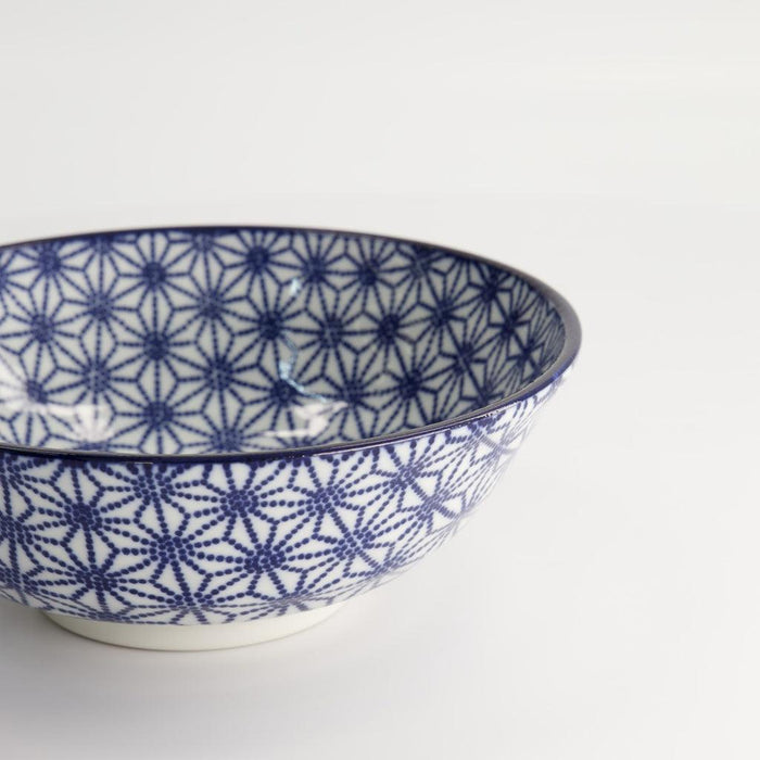 Tokyo Design Studio Nippon Blue Ramen Bowl - Star (21cm) - LemonSalt