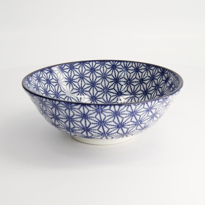 Tokyo Design Studio Nippon Blue Ramen Bowl - Star (21cm) - LemonSalt