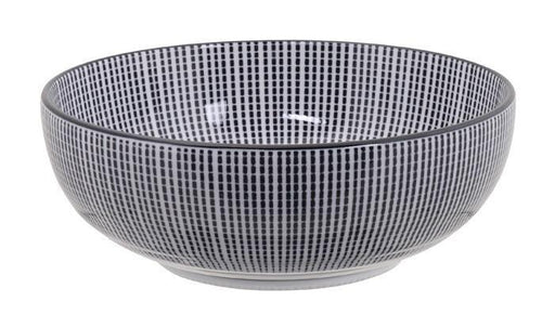 Tokyo Design Studio - Sendan Black Bowl 16.3x5.5cm 600ml - LemonSalt