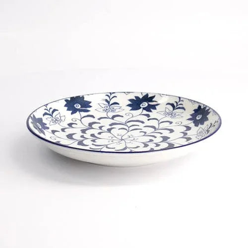 MGT1001504-Tokyo-Design-Studio-Tokyo-Blue-Botan-Round-Plate